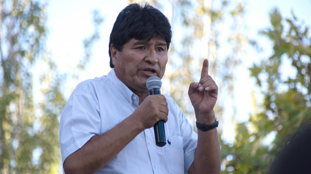 Evo Morales volvió a reclamar la renuncia de jueces con mandato extendido