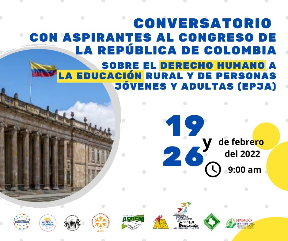 Conversatorio con aspirantes al Congreso de la República de Colombia 