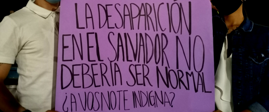 La desaparición de personas sigue sin resolverse en El Salvador