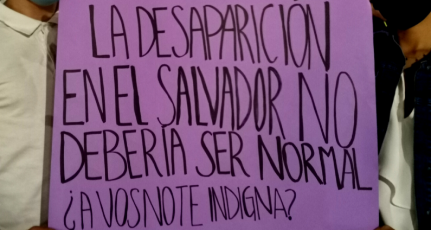 La desaparición de personas sigue sin resolverse en El Salvador