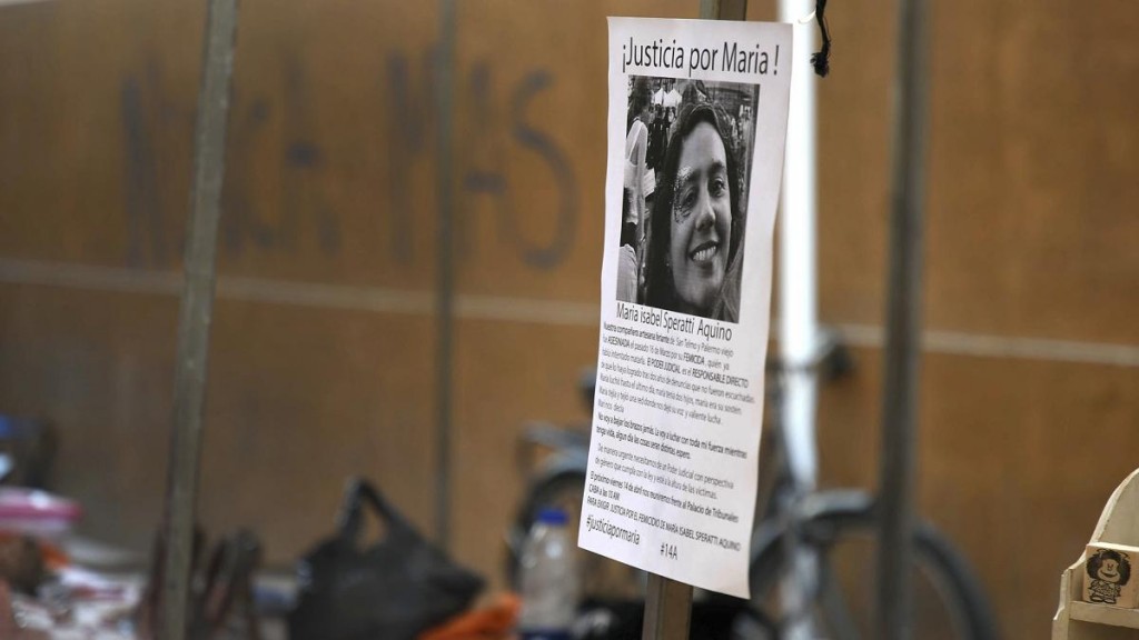 Organizaciones y familiares de María Speratti reclamaron justicia a un mes de su femicidio