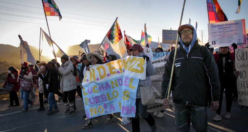 Las voces indígenas en Jujuy exigen 