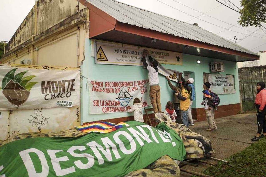 La mafia del desmonte avanza con la complicidad de los diputados en Chaco