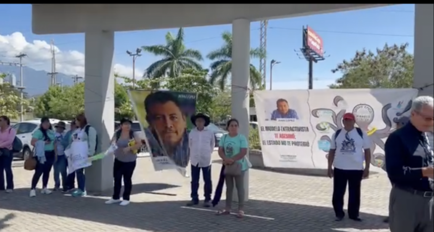 Suspenden audiencia preliminar en caso del asesinato del ambientalista Juan López