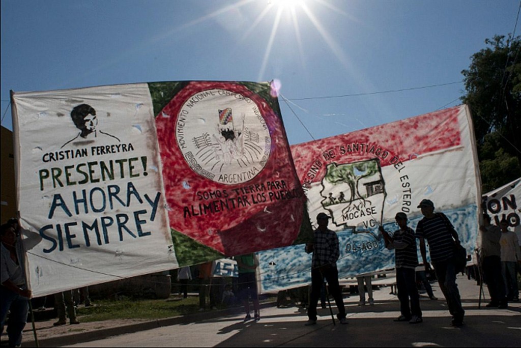 Cristian Ferreyra y la lucha campesina en Santiago del Estero 