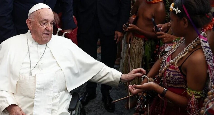 El papa Francisco pidió una explotación justa de los recursos naturales en su visita a Papúa Nueva Guinea